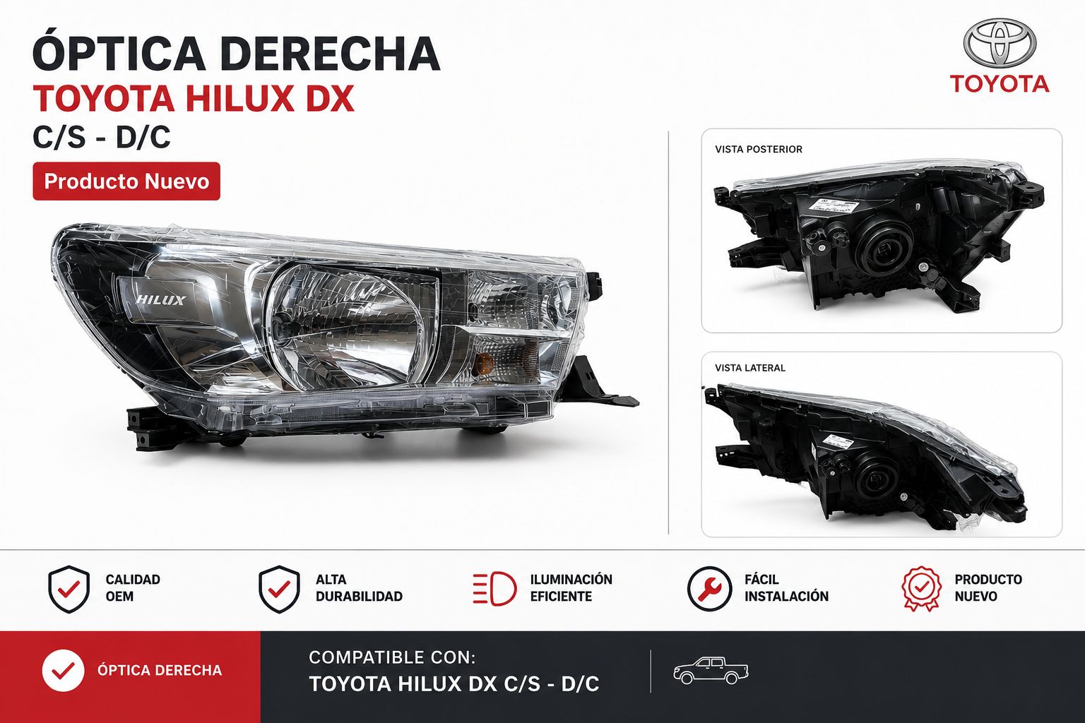 REPUESTO ORIGINAL TOYOTA